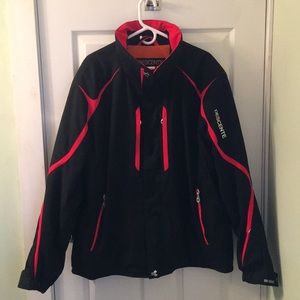 Descente ski/snowboard jacket. With no hood